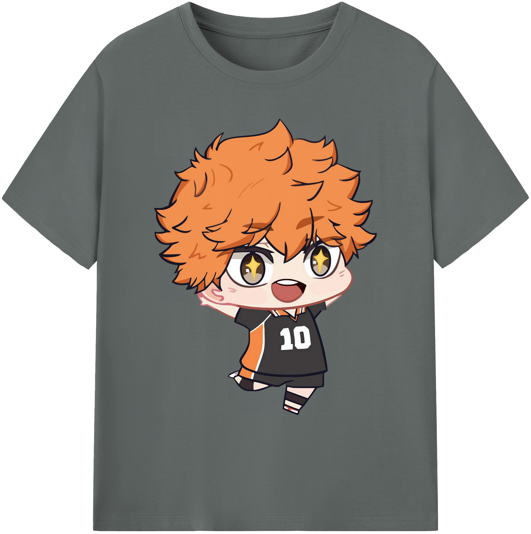 （画像用） ハイキュー!! Haikyu!! 綿100％ メンズ半袖Tシャツ｜肌触りやわらか＆通気性